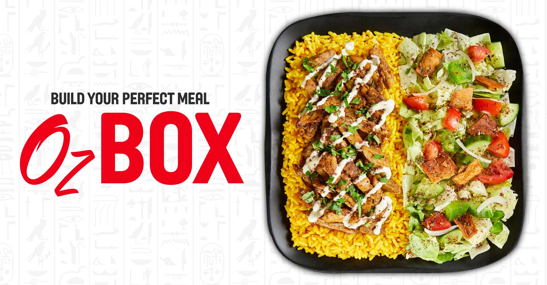 build your perfect meal - Oz Box