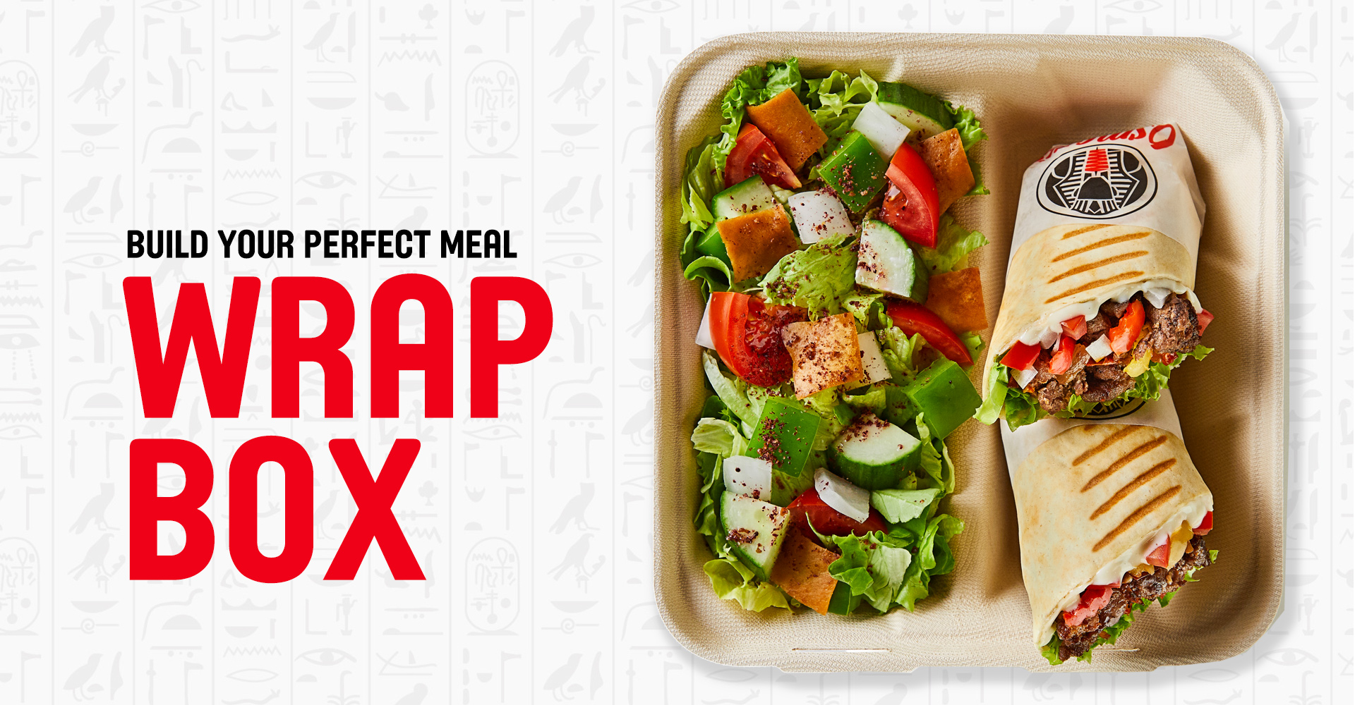 build your perfect meal - Wrap Box